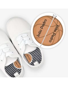  Left and Right Shoe Labels - Basket