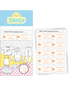 Iron-on Labels Large Size